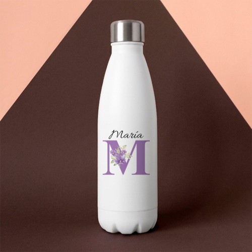 Botellas personalizadas de acero inoxidable con nombre o fotos