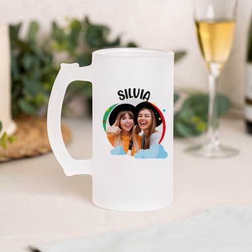 Pinta de cerveza personalizada